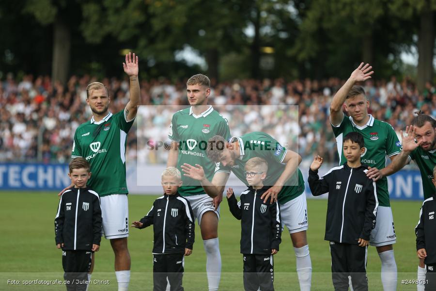 sport, action, Schweinfurt, Sachs-Stadion, Fussball, FCS, FCE, Energie Cottbus, DFB, 3. Liga, 2. Spieltag, 1. FC Schweinfurt 1905, 08.08.2025 - Bild-ID: 2498531