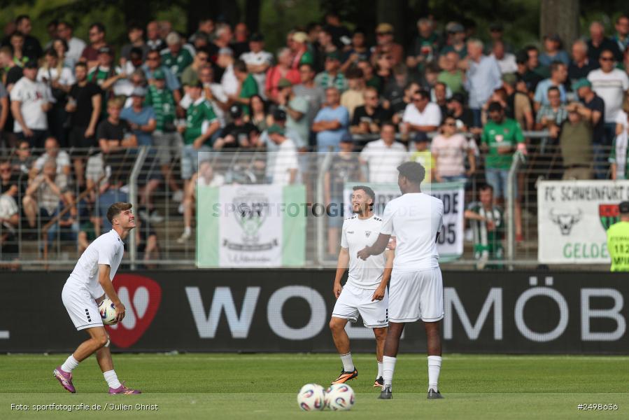 sport, action, Schweinfurt, Sachs-Stadion, Fussball, FCS, FCE, Energie Cottbus, DFB, 3. Liga, 2. Spieltag, 1. FC Schweinfurt 1905, 08.08.2025 - Bild-ID: 2498636