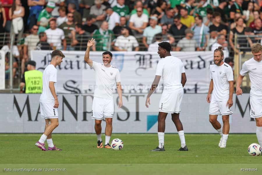 sport, action, Schweinfurt, Sachs-Stadion, Fussball, FCS, FCE, Energie Cottbus, DFB, 3. Liga, 2. Spieltag, 1. FC Schweinfurt 1905, 08.08.2025 - Bild-ID: 2498654