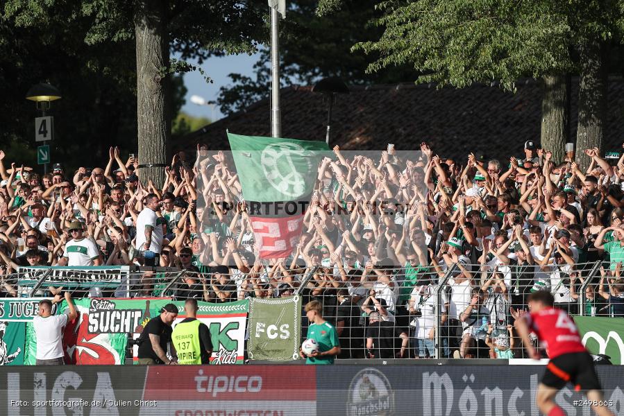 sport, action, Schweinfurt, Sachs-Stadion, Fussball, FCS, FCE, Energie Cottbus, DFB, 3. Liga, 2. Spieltag, 1. FC Schweinfurt 1905, 08.08.2025 - Bild-ID: 2498663