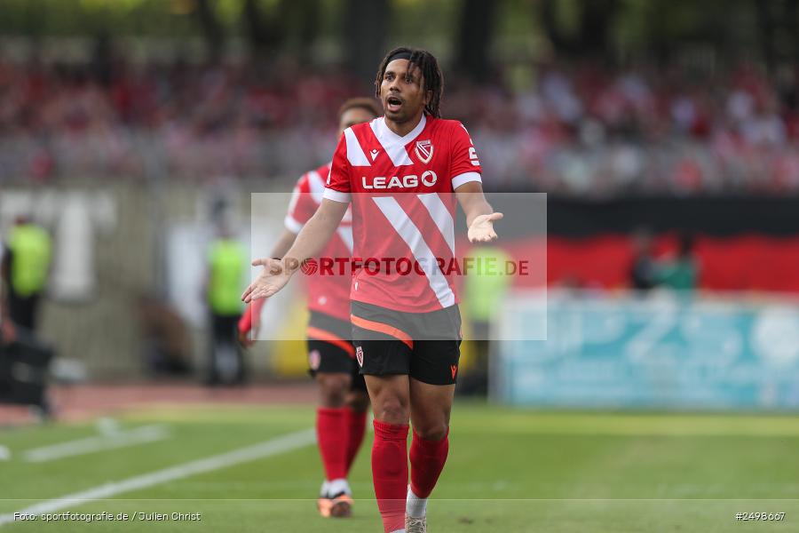 sport, action, Schweinfurt, Sachs-Stadion, Fussball, FCS, FCE, Energie Cottbus, DFB, 3. Liga, 2. Spieltag, 1. FC Schweinfurt 1905, 08.08.2025 - Bild-ID: 2498667