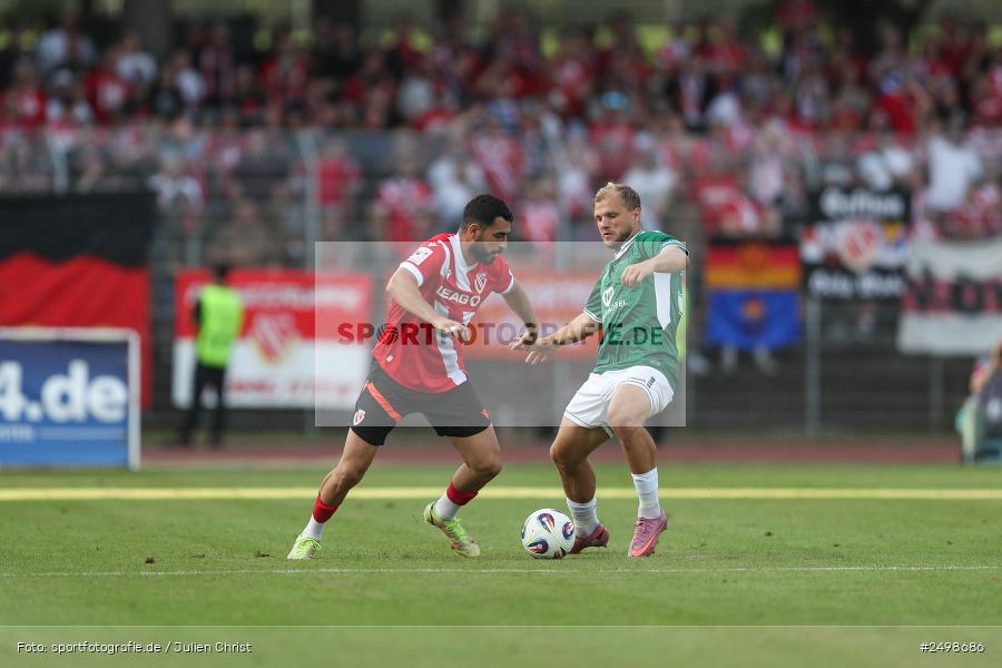sport, action, Schweinfurt, Sachs-Stadion, Fussball, FCS, FCE, Energie Cottbus, DFB, 3. Liga, 2. Spieltag, 1. FC Schweinfurt 1905, 08.08.2025 - Bild-ID: 2498686