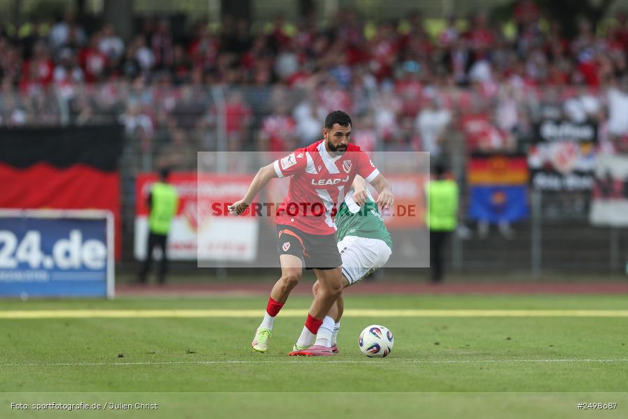 sport, action, Schweinfurt, Sachs-Stadion, Fussball, FCS, FCE, Energie Cottbus, DFB, 3. Liga, 2. Spieltag, 1. FC Schweinfurt 1905, 08.08.2025 - Bild-ID: 2498687