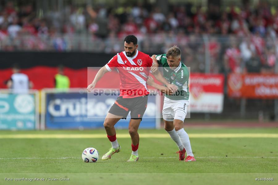 sport, action, Schweinfurt, Sachs-Stadion, Fussball, FCS, FCE, Energie Cottbus, DFB, 3. Liga, 2. Spieltag, 1. FC Schweinfurt 1905, 08.08.2025 - Bild-ID: 2498688