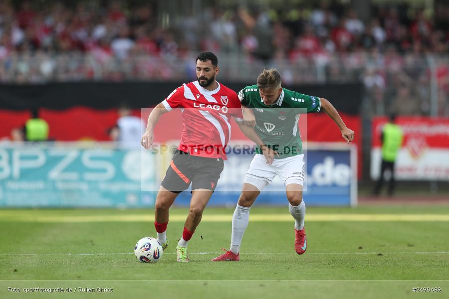 sport, action, Schweinfurt, Sachs-Stadion, Fussball, FCS, FCE, Energie Cottbus, DFB, 3. Liga, 2. Spieltag, 1. FC Schweinfurt 1905, 08.08.2025 - Bild-ID: 2498689