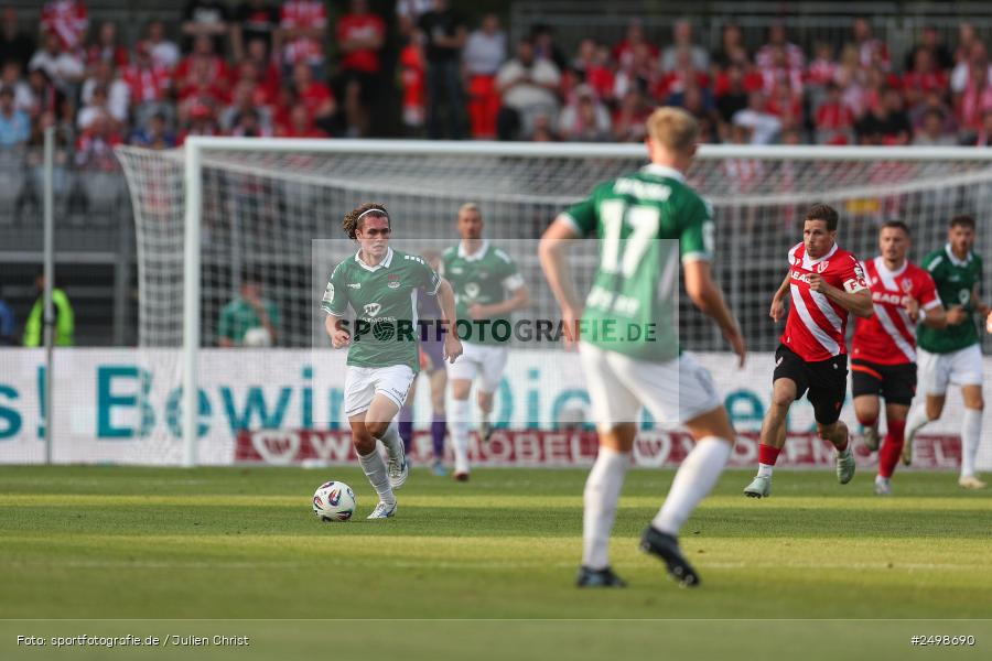 sport, action, Schweinfurt, Sachs-Stadion, Fussball, FCS, FCE, Energie Cottbus, DFB, 3. Liga, 2. Spieltag, 1. FC Schweinfurt 1905, 08.08.2025 - Bild-ID: 2498690