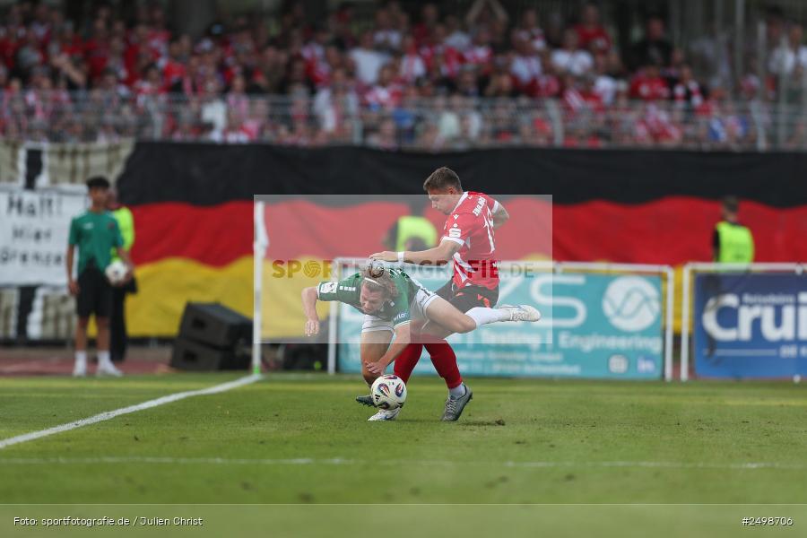 sport, action, Schweinfurt, Sachs-Stadion, Fussball, FCS, FCE, Energie Cottbus, DFB, 3. Liga, 2. Spieltag, 1. FC Schweinfurt 1905, 08.08.2025 - Bild-ID: 2498706