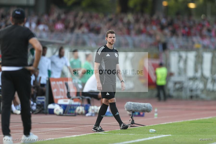 sport, action, Schweinfurt, Sachs-Stadion, Fussball, FCS, FCE, Energie Cottbus, DFB, 3. Liga, 2. Spieltag, 1. FC Schweinfurt 1905, 08.08.2025 - Bild-ID: 2498712