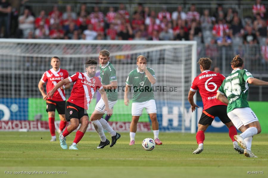 sport, action, Schweinfurt, Sachs-Stadion, Fussball, FCS, FCE, Energie Cottbus, DFB, 3. Liga, 2. Spieltag, 1. FC Schweinfurt 1905, 08.08.2025 - Bild-ID: 2498715