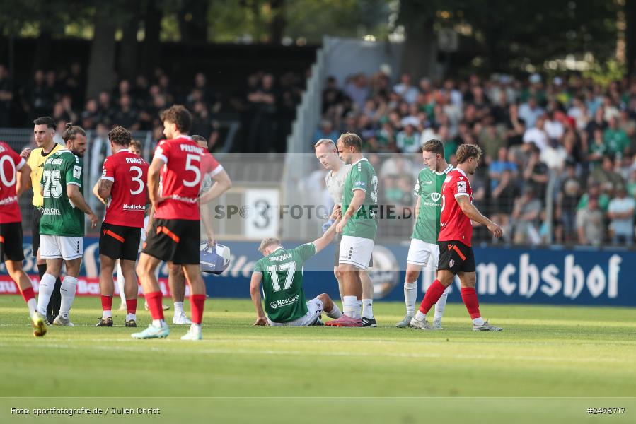 sport, action, Schweinfurt, Sachs-Stadion, Fussball, FCS, FCE, Energie Cottbus, DFB, 3. Liga, 2. Spieltag, 1. FC Schweinfurt 1905, 08.08.2025 - Bild-ID: 2498717