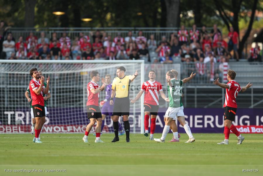 sport, action, Schweinfurt, Sachs-Stadion, Fussball, FCS, FCE, Energie Cottbus, DFB, 3. Liga, 2. Spieltag, 1. FC Schweinfurt 1905, 08.08.2025 - Bild-ID: 2498729