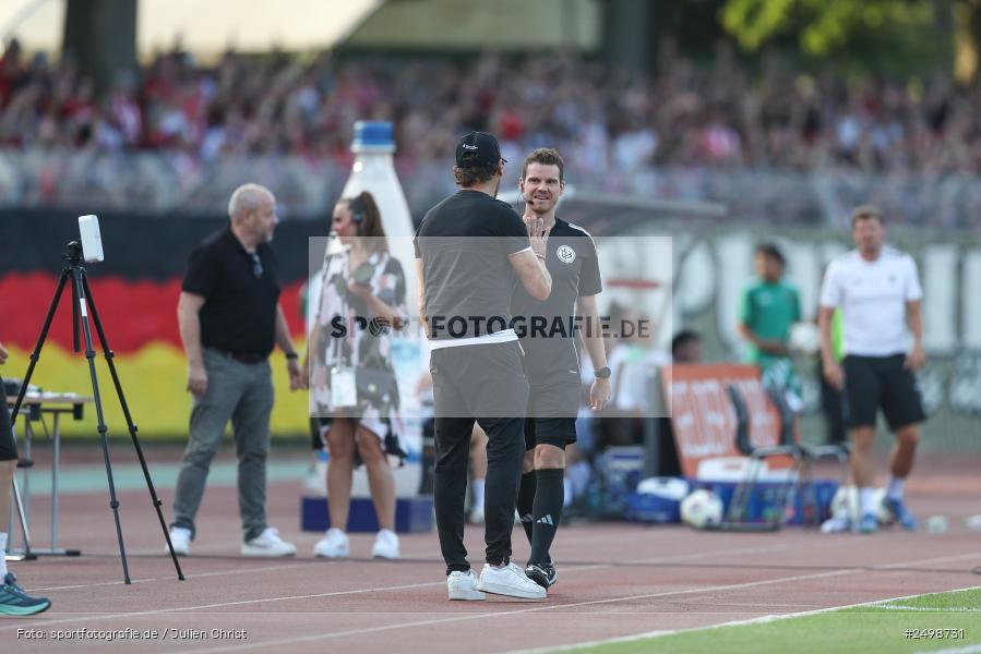 sport, action, Schweinfurt, Sachs-Stadion, Fussball, FCS, FCE, Energie Cottbus, DFB, 3. Liga, 2. Spieltag, 1. FC Schweinfurt 1905, 08.08.2025 - Bild-ID: 2498731