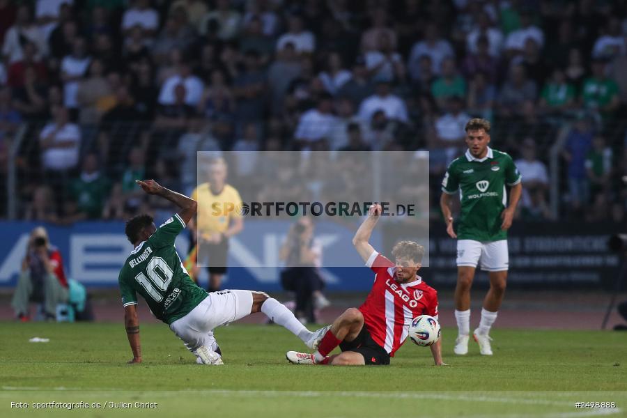 sport, action, Schweinfurt, Sachs-Stadion, Fussball, FCS, FCE, Energie Cottbus, DFB, 3. Liga, 2. Spieltag, 1. FC Schweinfurt 1905, 08.08.2025 - Bild-ID: 2498888