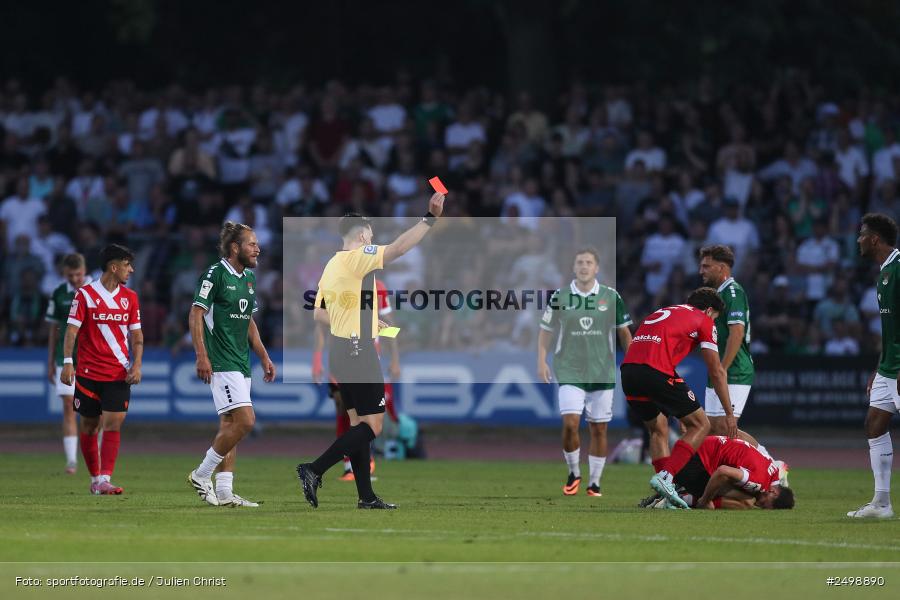 sport, action, Schweinfurt, Sachs-Stadion, Fussball, FCS, FCE, Energie Cottbus, DFB, 3. Liga, 2. Spieltag, 1. FC Schweinfurt 1905, 08.08.2025 - Bild-ID: 2498890