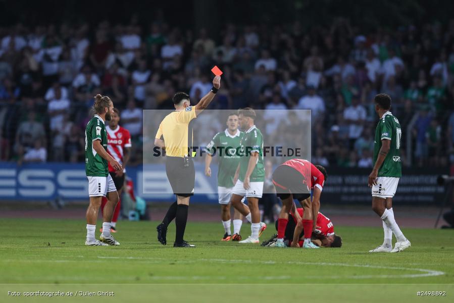 sport, action, Schweinfurt, Sachs-Stadion, Fussball, FCS, FCE, Energie Cottbus, DFB, 3. Liga, 2. Spieltag, 1. FC Schweinfurt 1905, 08.08.2025 - Bild-ID: 2498892