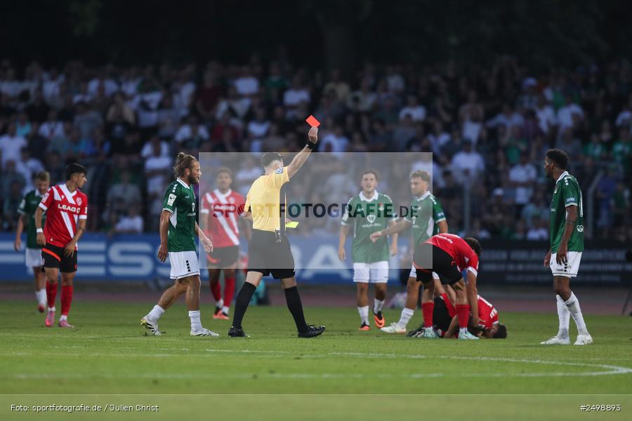 sport, action, Schweinfurt, Sachs-Stadion, Fussball, FCS, FCE, Energie Cottbus, DFB, 3. Liga, 2. Spieltag, 1. FC Schweinfurt 1905, 08.08.2025 - Bild-ID: 2498893