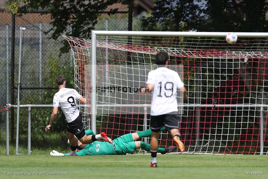 Fuhrmann Arena, Frammersbach, 09.08.2025, sport, action, DFL, DFB, Fussball, Regionalfreundschaftsspiele, 3. Liga, SVD, FCS, 1. FC Schweinfurt 1905, SV Darmstadt 98 - Bild-ID: 2498929
