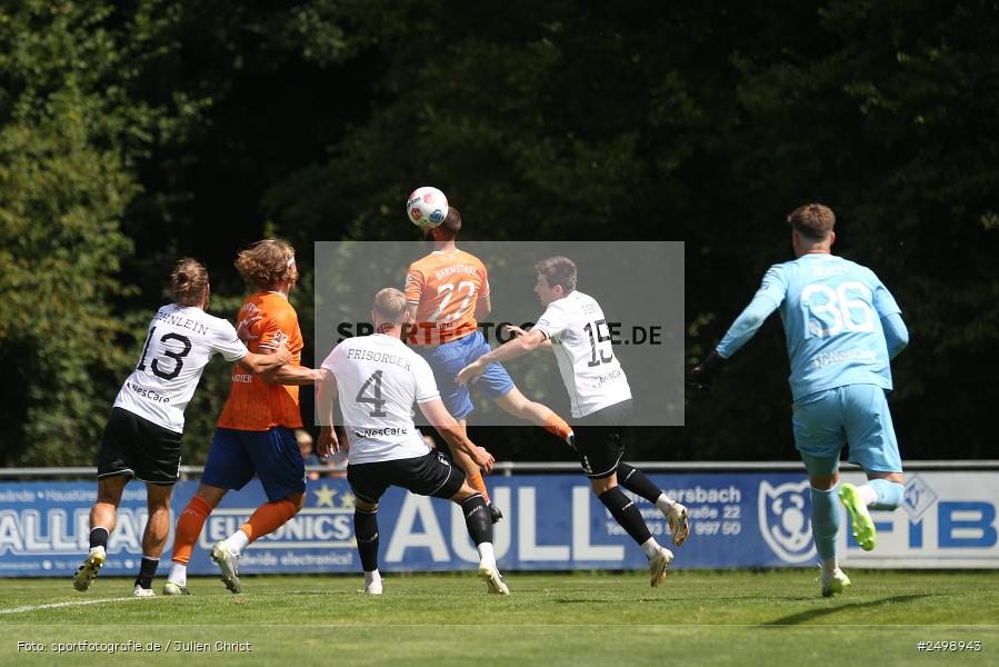 Fuhrmann Arena, Frammersbach, 09.08.2025, sport, action, DFL, DFB, Fussball, Regionalfreundschaftsspiele, 3. Liga, SVD, FCS, 1. FC Schweinfurt 1905, SV Darmstadt 98 - Bild-ID: 2498943