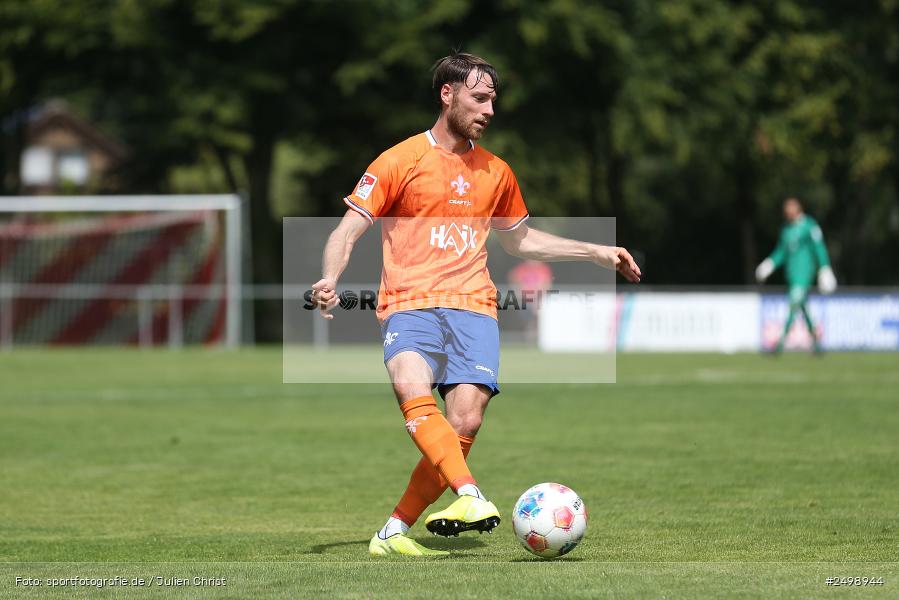 Fuhrmann Arena, Frammersbach, 09.08.2025, sport, action, DFL, DFB, Fussball, Regionalfreundschaftsspiele, 3. Liga, SVD, FCS, 1. FC Schweinfurt 1905, SV Darmstadt 98 - Bild-ID: 2498944