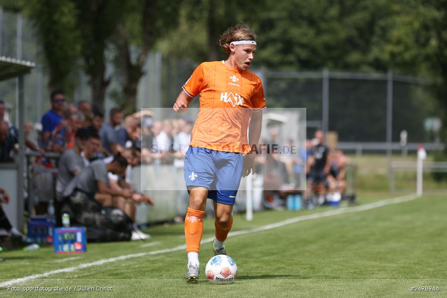 Fuhrmann Arena, Frammersbach, 09.08.2025, sport, action, DFL, DFB, Fussball, Regionalfreundschaftsspiele, 3. Liga, SVD, FCS, 1. FC Schweinfurt 1905, SV Darmstadt 98 - Bild-ID: 2498946