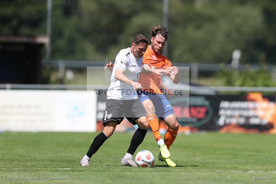 Fuhrmann Arena, Frammersbach, 09.08.2025, sport, action, DFL, DFB, Fussball, Regionalfreundschaftsspiele, 3. Liga, SVD, FCS, 1. FC Schweinfurt 1905, SV Darmstadt 98 - Bild-ID: 2498950