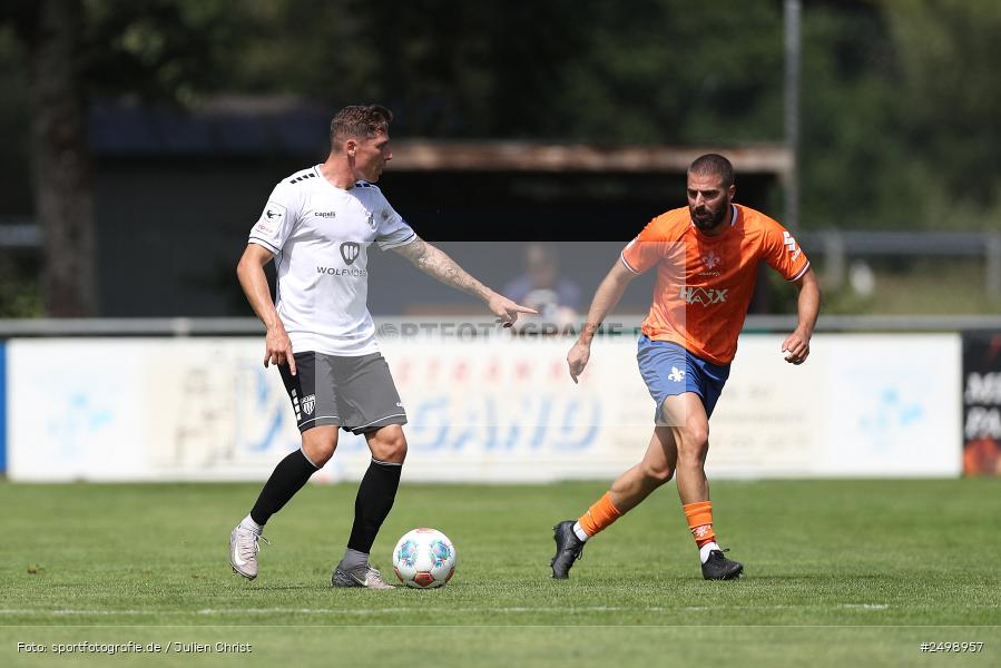 Fuhrmann Arena, Frammersbach, 09.08.2025, sport, action, DFL, DFB, Fussball, Regionalfreundschaftsspiele, 3. Liga, SVD, FCS, 1. FC Schweinfurt 1905, SV Darmstadt 98 - Bild-ID: 2498957