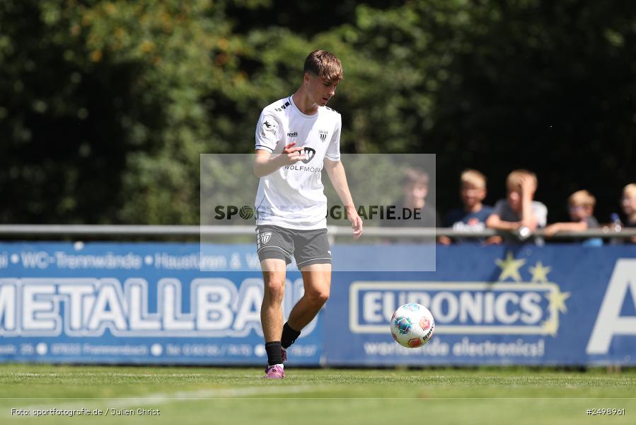 Fuhrmann Arena, Frammersbach, 09.08.2025, sport, action, DFL, DFB, Fussball, Regionalfreundschaftsspiele, 3. Liga, SVD, FCS, 1. FC Schweinfurt 1905, SV Darmstadt 98 - Bild-ID: 2498961