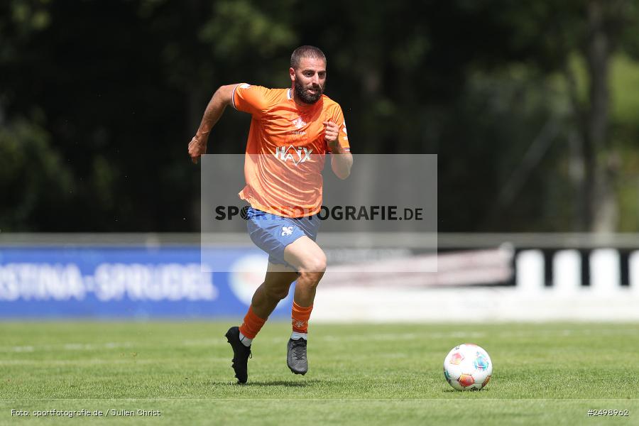 Fuhrmann Arena, Frammersbach, 09.08.2025, sport, action, DFL, DFB, Fussball, Regionalfreundschaftsspiele, 3. Liga, SVD, FCS, 1. FC Schweinfurt 1905, SV Darmstadt 98 - Bild-ID: 2498962