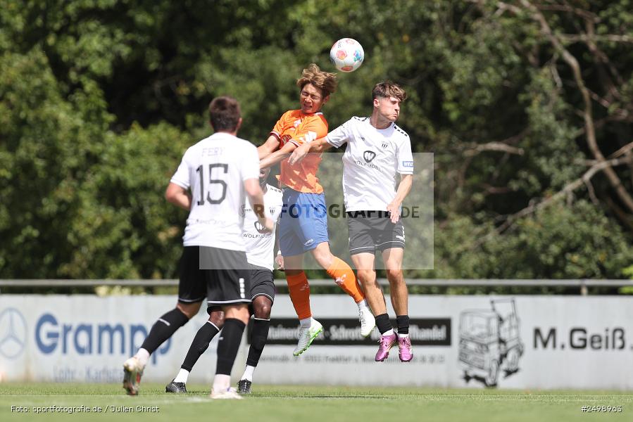 Fuhrmann Arena, Frammersbach, 09.08.2025, sport, action, DFL, DFB, Fussball, Regionalfreundschaftsspiele, 3. Liga, SVD, FCS, 1. FC Schweinfurt 1905, SV Darmstadt 98 - Bild-ID: 2498963