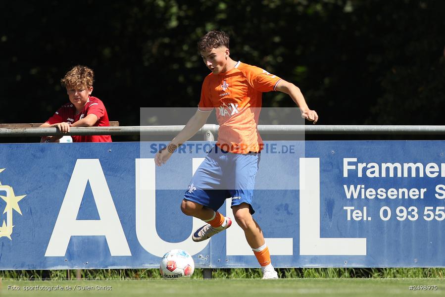 Fuhrmann Arena, Frammersbach, 09.08.2025, sport, action, DFL, DFB, Fussball, Regionalfreundschaftsspiele, 3. Liga, SVD, FCS, 1. FC Schweinfurt 1905, SV Darmstadt 98 - Bild-ID: 2498975