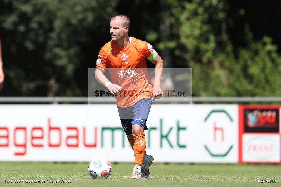 Fuhrmann Arena, Frammersbach, 09.08.2025, sport, action, DFL, DFB, Fussball, Regionalfreundschaftsspiele, 3. Liga, SVD, FCS, 1. FC Schweinfurt 1905, SV Darmstadt 98 - Bild-ID: 2498980