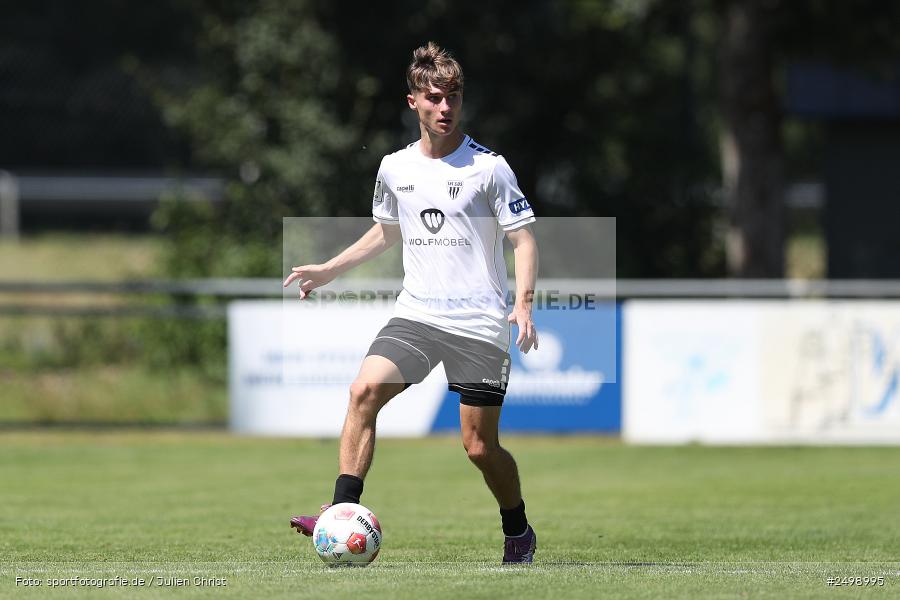 Fuhrmann Arena, Frammersbach, 09.08.2025, sport, action, DFL, DFB, Fussball, Regionalfreundschaftsspiele, 3. Liga, SVD, FCS, 1. FC Schweinfurt 1905, SV Darmstadt 98 - Bild-ID: 2498995