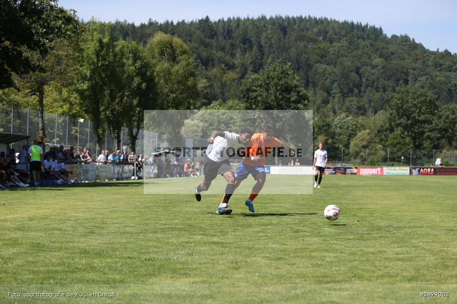 Fuhrmann Arena, Frammersbach, 09.08.2025, sport, action, DFL, DFB, Fussball, Regionalfreundschaftsspiele, 3. Liga, SVD, FCS, 1. FC Schweinfurt 1905, SV Darmstadt 98 - Bild-ID: 2499002