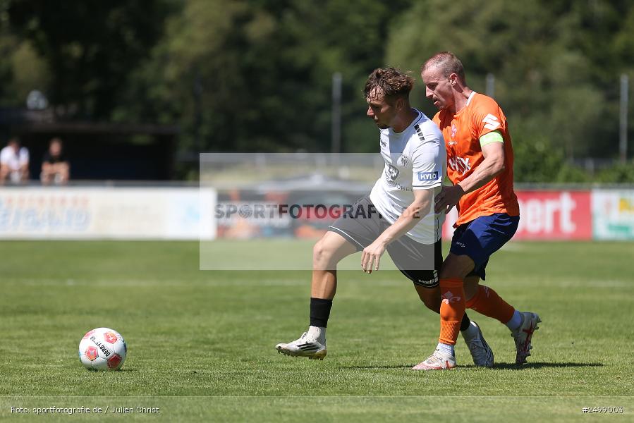 Fuhrmann Arena, Frammersbach, 09.08.2025, sport, action, DFL, DFB, Fussball, Regionalfreundschaftsspiele, 3. Liga, SVD, FCS, 1. FC Schweinfurt 1905, SV Darmstadt 98 - Bild-ID: 2499003