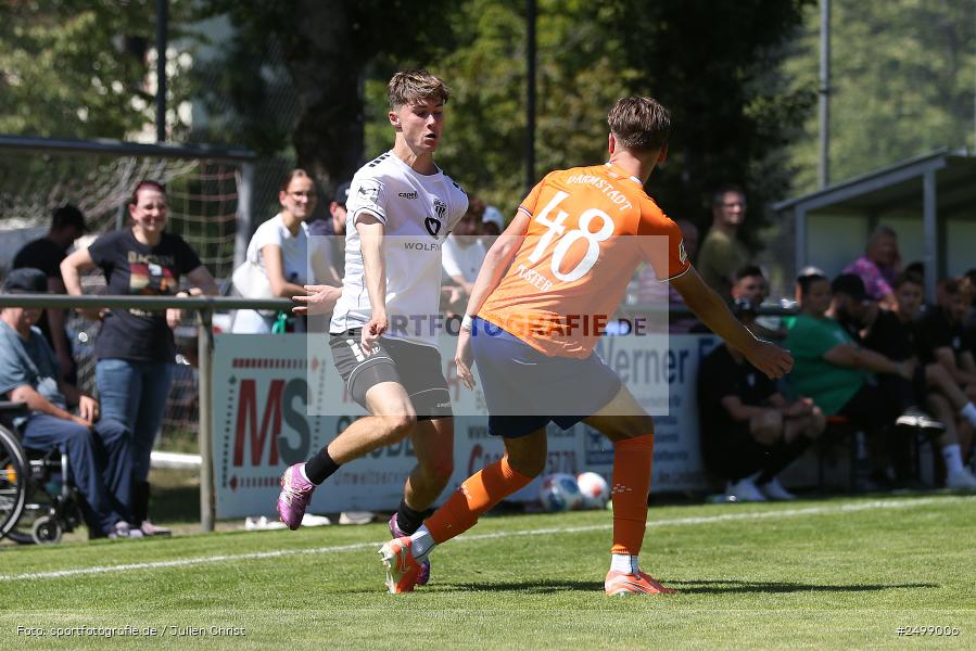 Fuhrmann Arena, Frammersbach, 09.08.2025, sport, action, DFL, DFB, Fussball, Regionalfreundschaftsspiele, 3. Liga, SVD, FCS, 1. FC Schweinfurt 1905, SV Darmstadt 98 - Bild-ID: 2499006