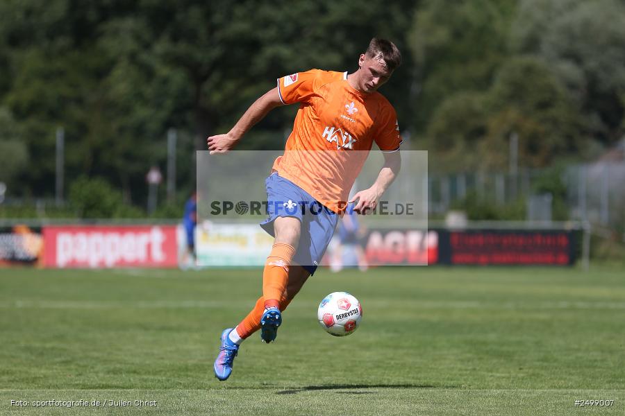 Fuhrmann Arena, Frammersbach, 09.08.2025, sport, action, DFL, DFB, Fussball, Regionalfreundschaftsspiele, 3. Liga, SVD, FCS, 1. FC Schweinfurt 1905, SV Darmstadt 98 - Bild-ID: 2499007