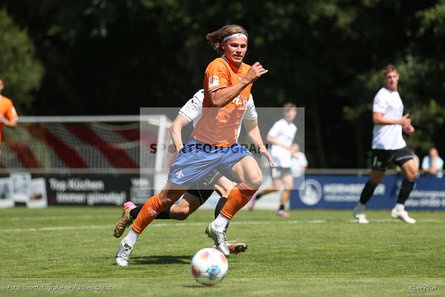 Fuhrmann Arena, Frammersbach, 09.08.2025, sport, action, DFL, DFB, Fussball, Regionalfreundschaftsspiele, 3. Liga, SVD, FCS, 1. FC Schweinfurt 1905, SV Darmstadt 98 - Bild-ID: 2499009