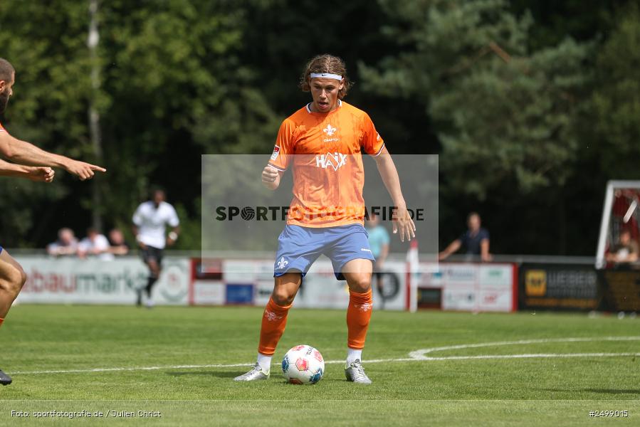 sport, action, SVD, SV Darmstadt 98, Regionalfreundschaftsspiele, Fussball, Fuhrmann Arena, Frammersbach, FCS, DFL, DFB, 3. Liga, 1. FC Schweinfurt 1905, 09.08.2025 - Bild-ID: 2499015