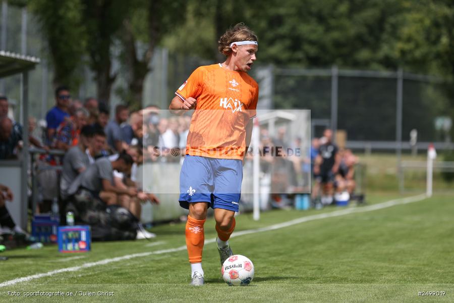 sport, action, SVD, SV Darmstadt 98, Regionalfreundschaftsspiele, Fussball, Fuhrmann Arena, Frammersbach, FCS, DFL, DFB, 3. Liga, 1. FC Schweinfurt 1905, 09.08.2025 - Bild-ID: 2499019