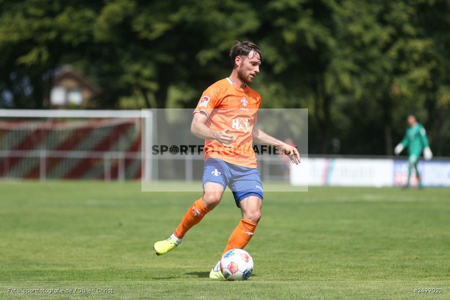 sport, action, SVD, SV Darmstadt 98, Regionalfreundschaftsspiele, Fussball, Fuhrmann Arena, Frammersbach, FCS, DFL, DFB, 3. Liga, 1. FC Schweinfurt 1905, 09.08.2025 - Bild-ID: 2499022