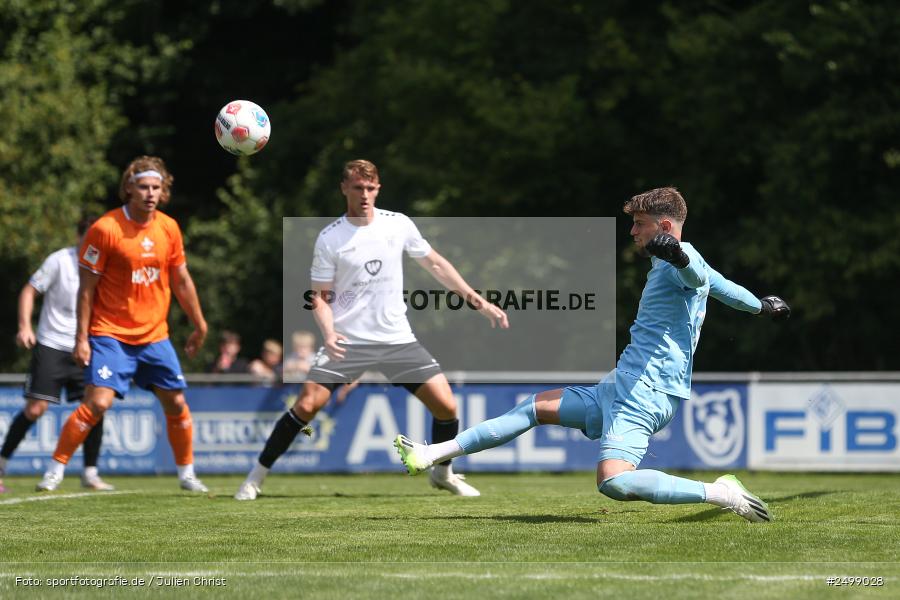 sport, action, SVD, SV Darmstadt 98, Regionalfreundschaftsspiele, Fussball, Fuhrmann Arena, Frammersbach, FCS, DFL, DFB, 3. Liga, 1. FC Schweinfurt 1905, 09.08.2025 - Bild-ID: 2499028