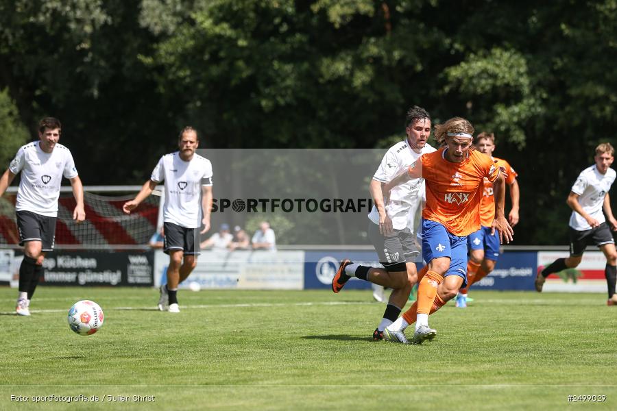 sport, action, SVD, SV Darmstadt 98, Regionalfreundschaftsspiele, Fussball, Fuhrmann Arena, Frammersbach, FCS, DFL, DFB, 3. Liga, 1. FC Schweinfurt 1905, 09.08.2025 - Bild-ID: 2499029