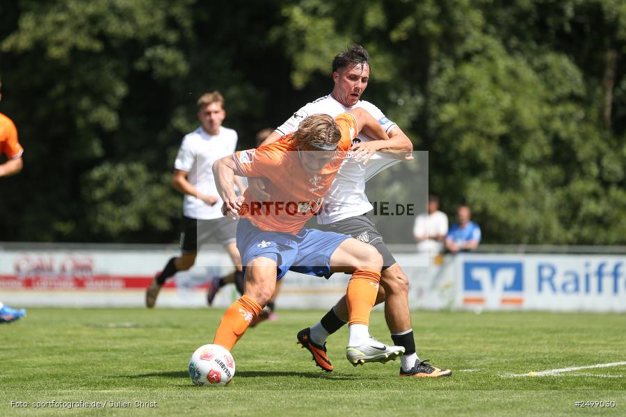 sport, action, SVD, SV Darmstadt 98, Regionalfreundschaftsspiele, Fussball, Fuhrmann Arena, Frammersbach, FCS, DFL, DFB, 3. Liga, 1. FC Schweinfurt 1905, 09.08.2025 - Bild-ID: 2499030