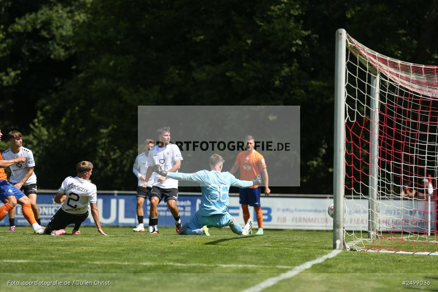sport, action, SVD, SV Darmstadt 98, Regionalfreundschaftsspiele, Fussball, Fuhrmann Arena, Frammersbach, FCS, DFL, DFB, 3. Liga, 1. FC Schweinfurt 1905, 09.08.2025 - Bild-ID: 2499036