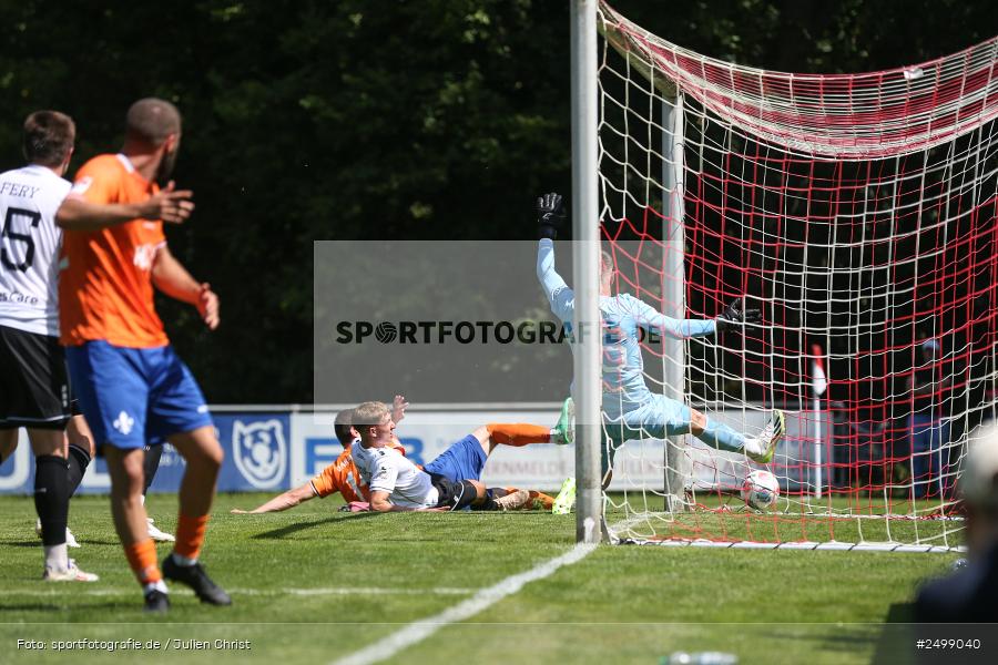 sport, action, SVD, SV Darmstadt 98, Regionalfreundschaftsspiele, Fussball, Fuhrmann Arena, Frammersbach, FCS, DFL, DFB, 3. Liga, 1. FC Schweinfurt 1905, 09.08.2025 - Bild-ID: 2499040