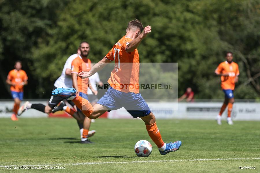sport, action, SVD, SV Darmstadt 98, Regionalfreundschaftsspiele, Fussball, Fuhrmann Arena, Frammersbach, FCS, DFL, DFB, 3. Liga, 1. FC Schweinfurt 1905, 09.08.2025 - Bild-ID: 2499046