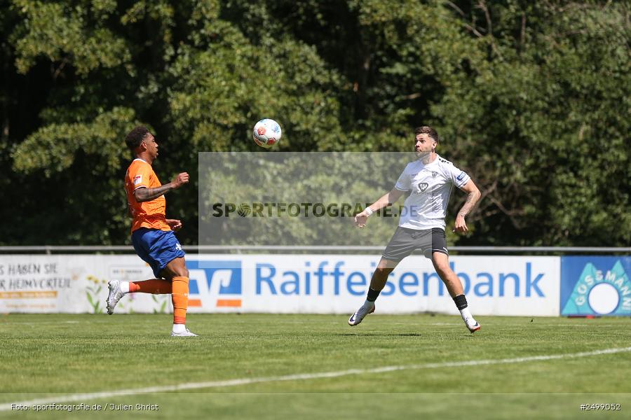 sport, action, SVD, SV Darmstadt 98, Regionalfreundschaftsspiele, Fussball, Fuhrmann Arena, Frammersbach, FCS, DFL, DFB, 3. Liga, 1. FC Schweinfurt 1905, 09.08.2025 - Bild-ID: 2499052