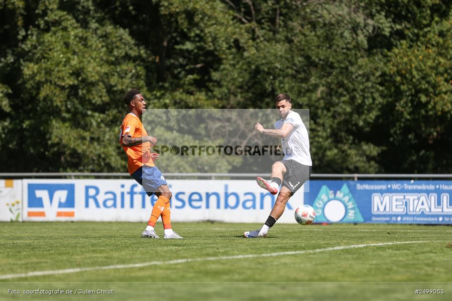 sport, action, SVD, SV Darmstadt 98, Regionalfreundschaftsspiele, Fussball, Fuhrmann Arena, Frammersbach, FCS, DFL, DFB, 3. Liga, 1. FC Schweinfurt 1905, 09.08.2025 - Bild-ID: 2499053