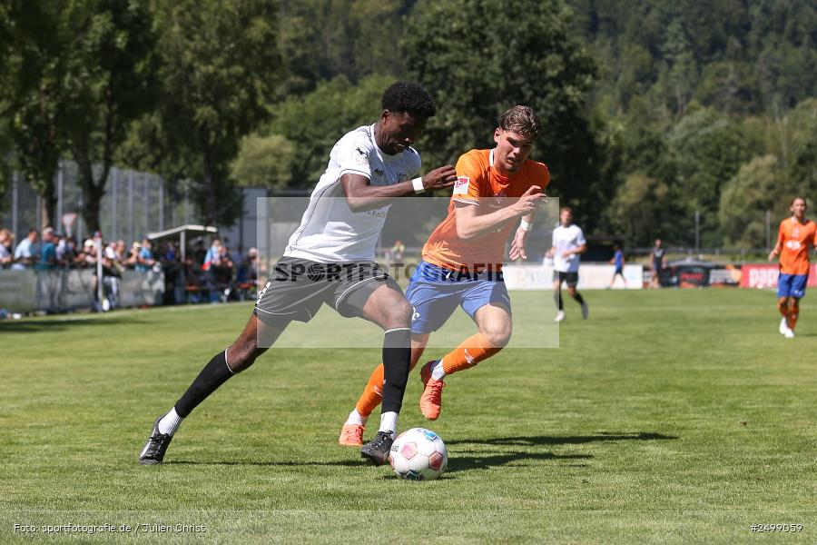 sport, action, SVD, SV Darmstadt 98, Regionalfreundschaftsspiele, Fussball, Fuhrmann Arena, Frammersbach, FCS, DFL, DFB, 3. Liga, 1. FC Schweinfurt 1905, 09.08.2025 - Bild-ID: 2499059