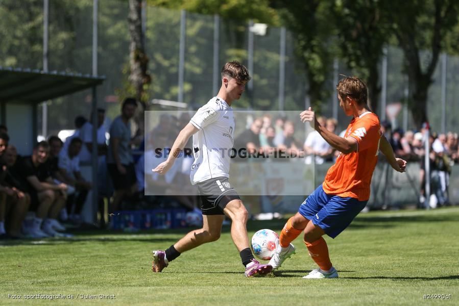 sport, action, SVD, SV Darmstadt 98, Regionalfreundschaftsspiele, Fussball, Fuhrmann Arena, Frammersbach, FCS, DFL, DFB, 3. Liga, 1. FC Schweinfurt 1905, 09.08.2025 - Bild-ID: 2499061